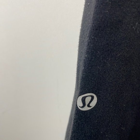 LULULEMON Crop Pants Black Drawstring Elastic Waist Athletic Size 4 - Picture 12 of 12